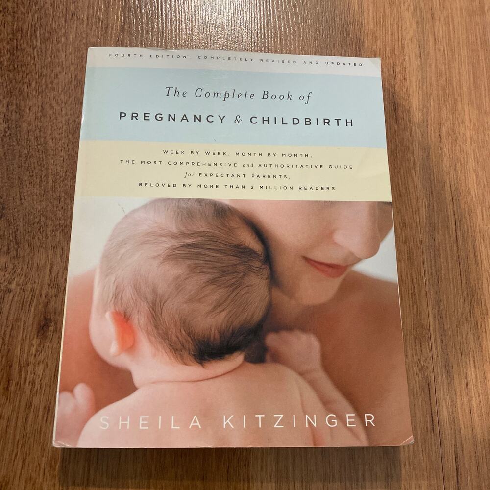 The Complete Book of Pregnancy & Childbirth EUC OS Sheila Kitzinger